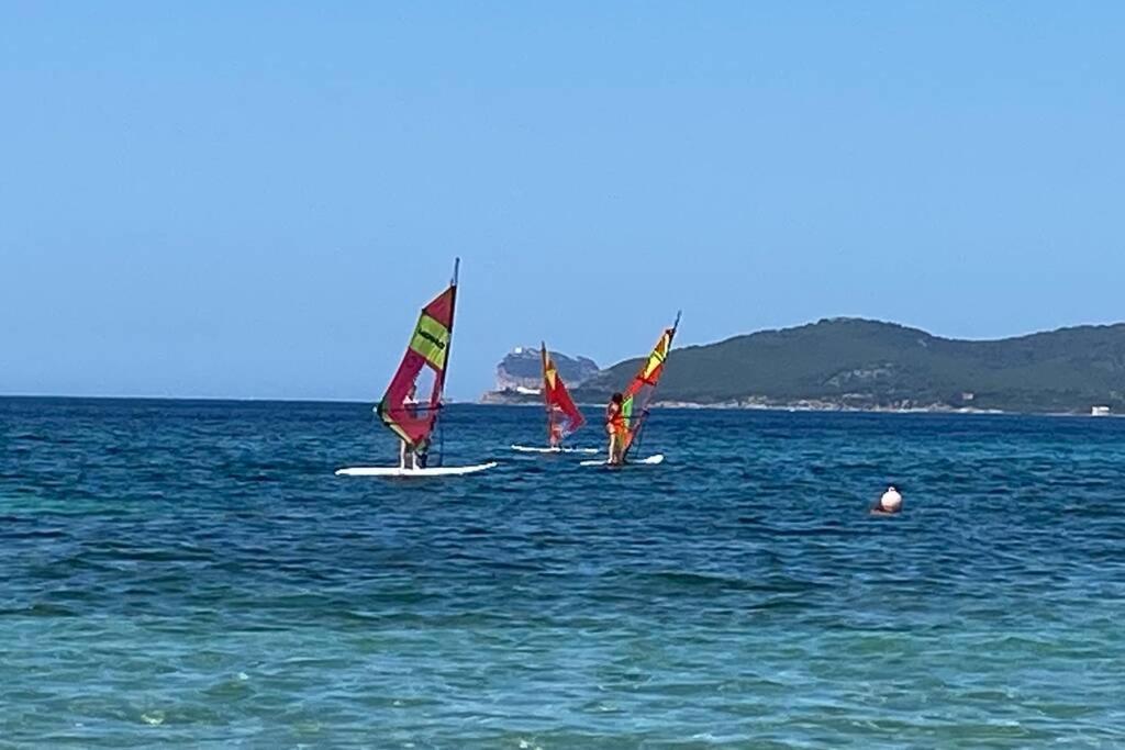 Alghero Sun & Sea - Spiaggia A 50 Metri ภายนอก รูปภาพ
