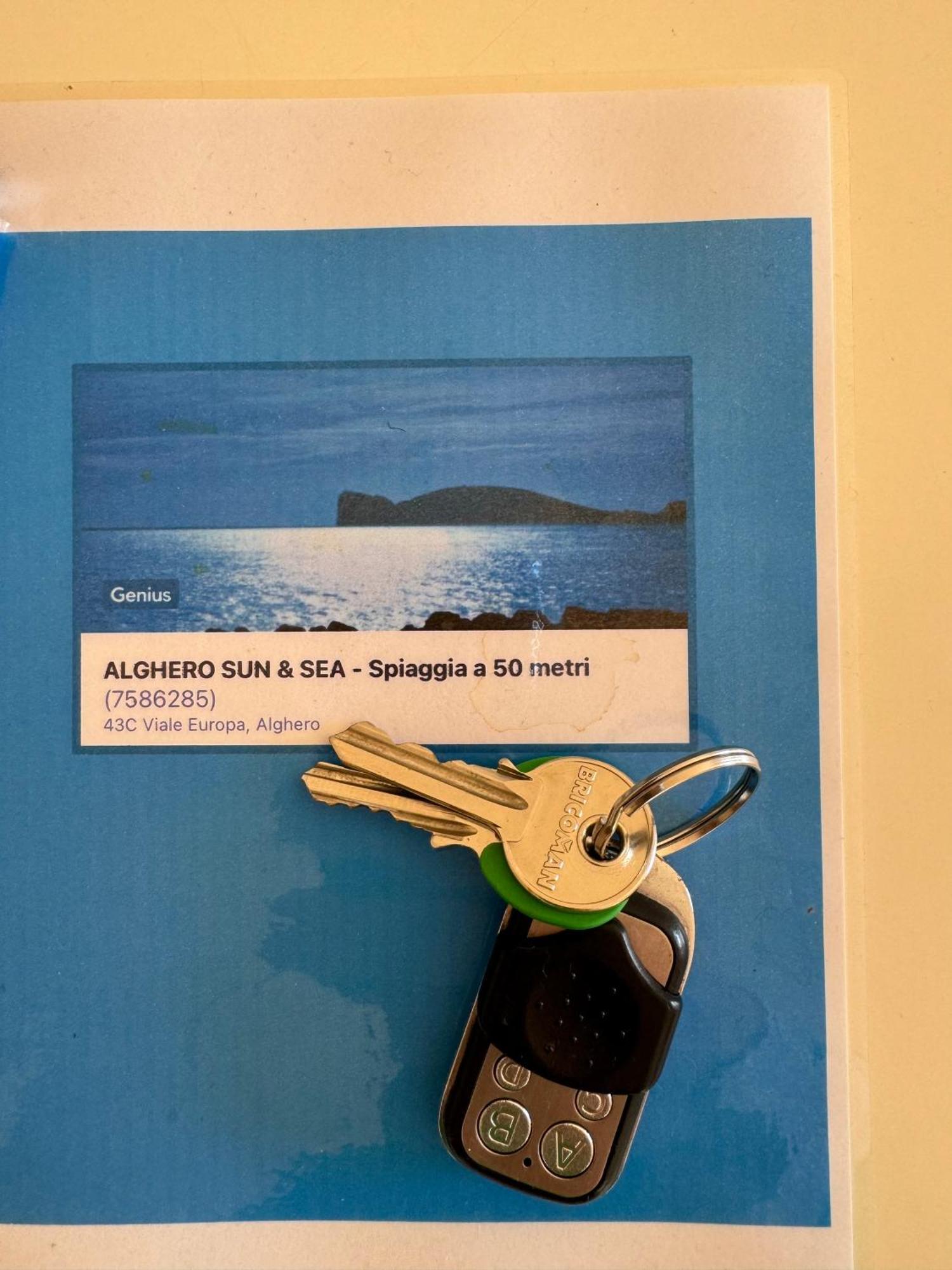 Alghero Sun & Sea - Spiaggia A 50 Metri ภายนอก รูปภาพ